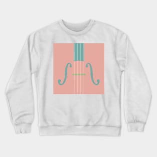 Strings in Baby Pink, Blue and Cream Crewneck Sweatshirt